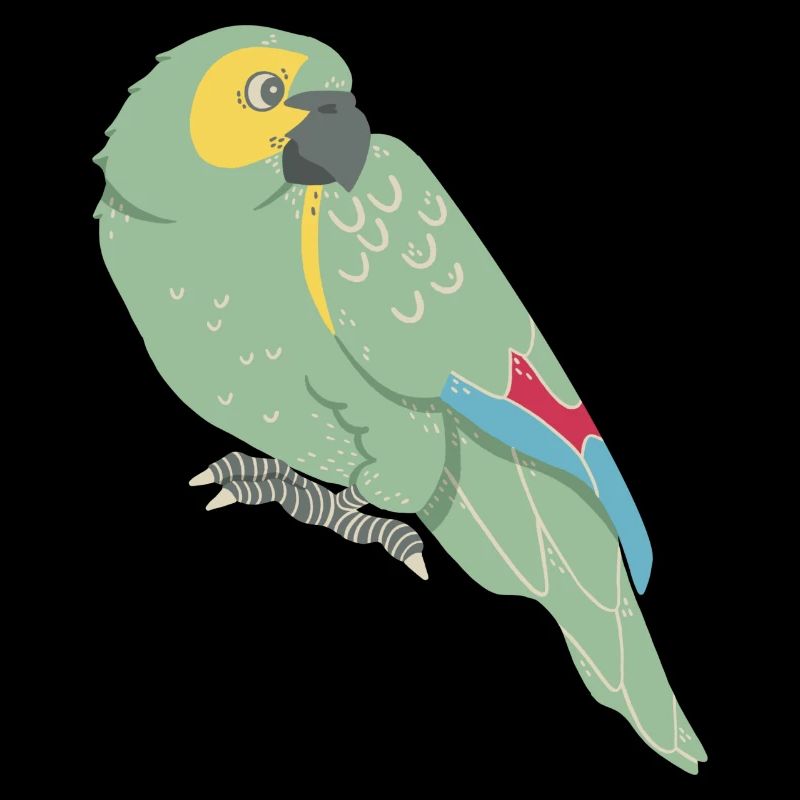 Perroquet : Perroquet à front bleu