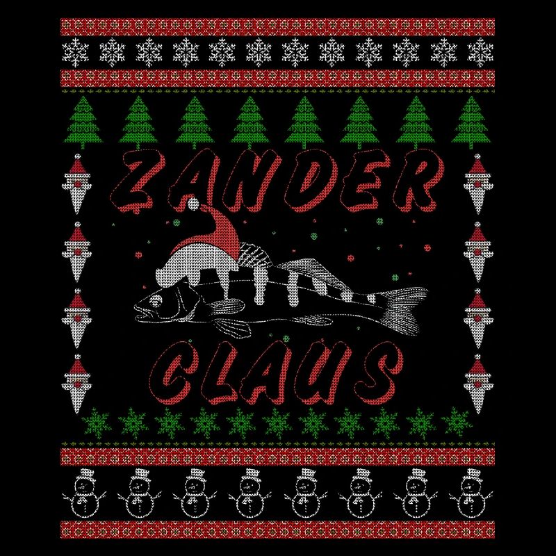 Zander Claus -Angeln, Geschenk, Weihnachtsgeschenk