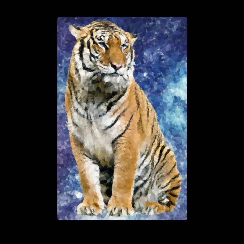 Tiger Polygone