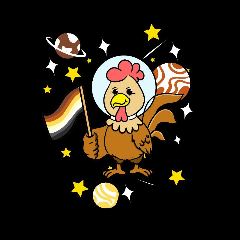 Poulet dans l’espace Gay Bear Pride