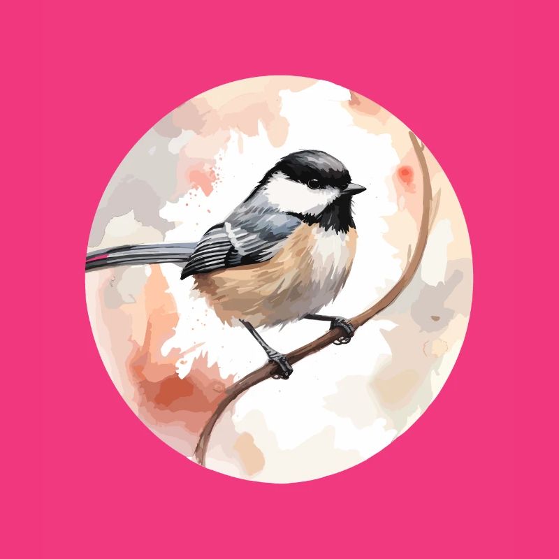Chickadee bird