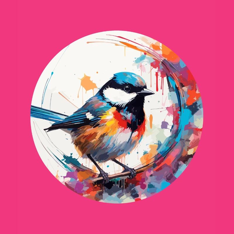 Chickadee bird