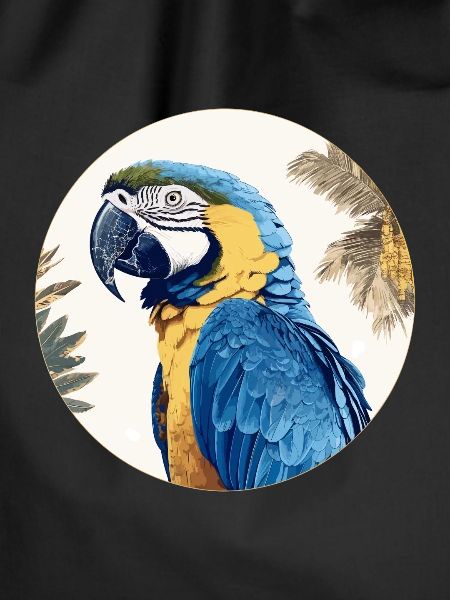 Blue and gold macaw