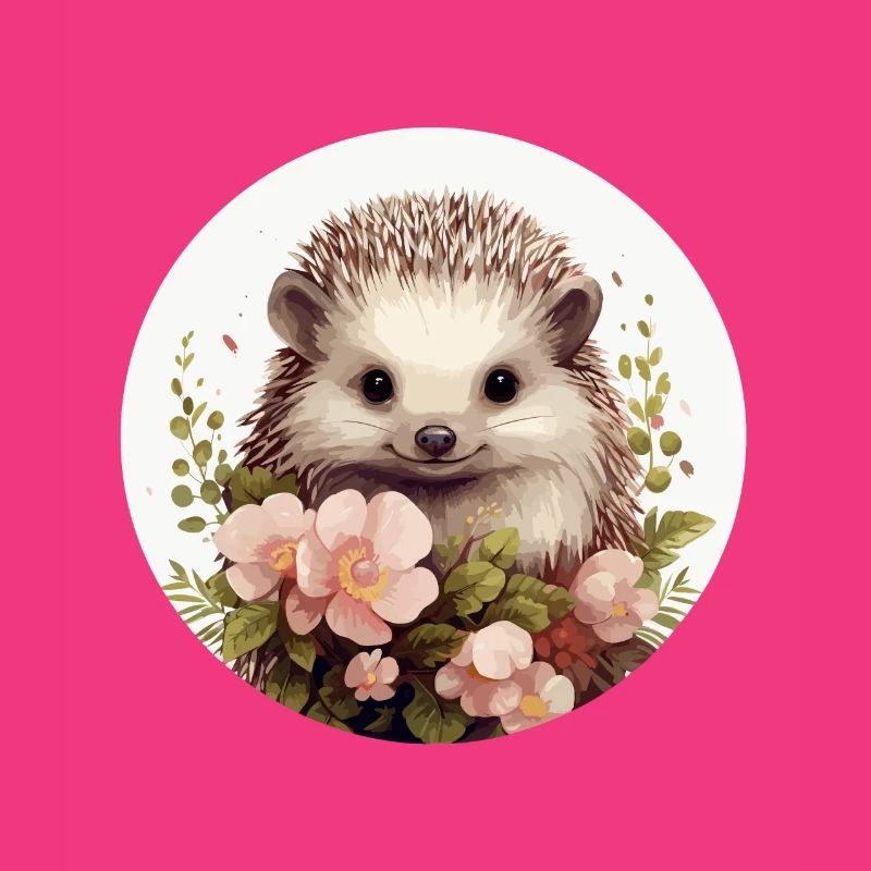 Hérisson mignon