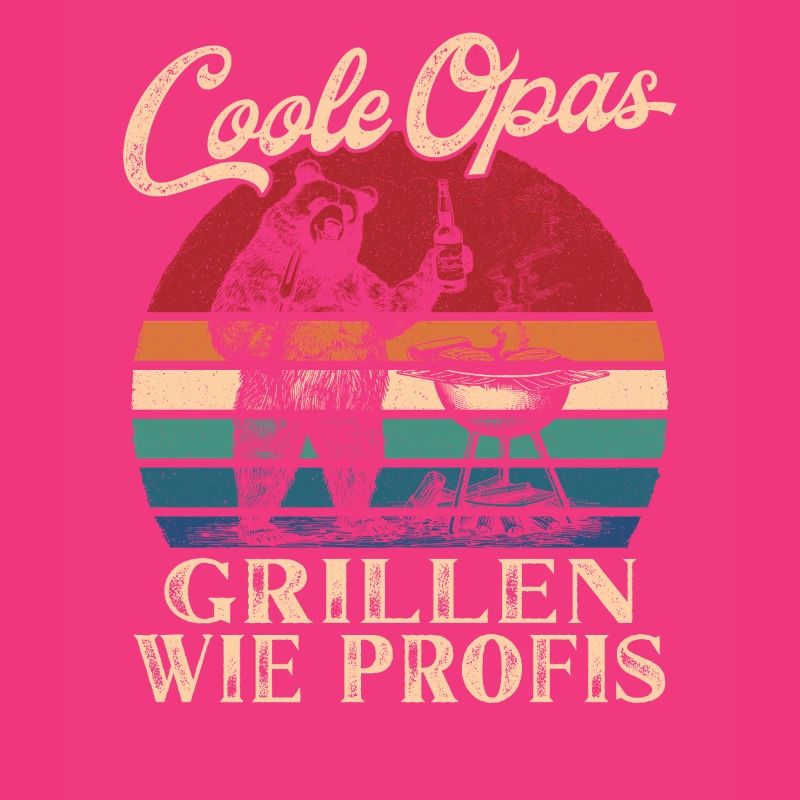 Cool Mpapas Grillades Rétro Papy