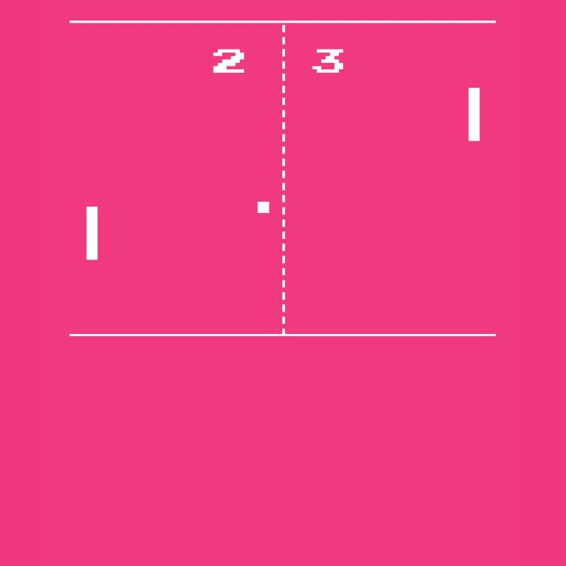 Ping Pong Retro Game Computerspiel 80s 80er