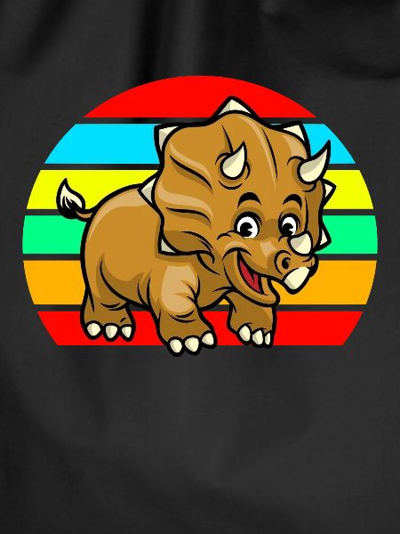 Triceratops sunset
