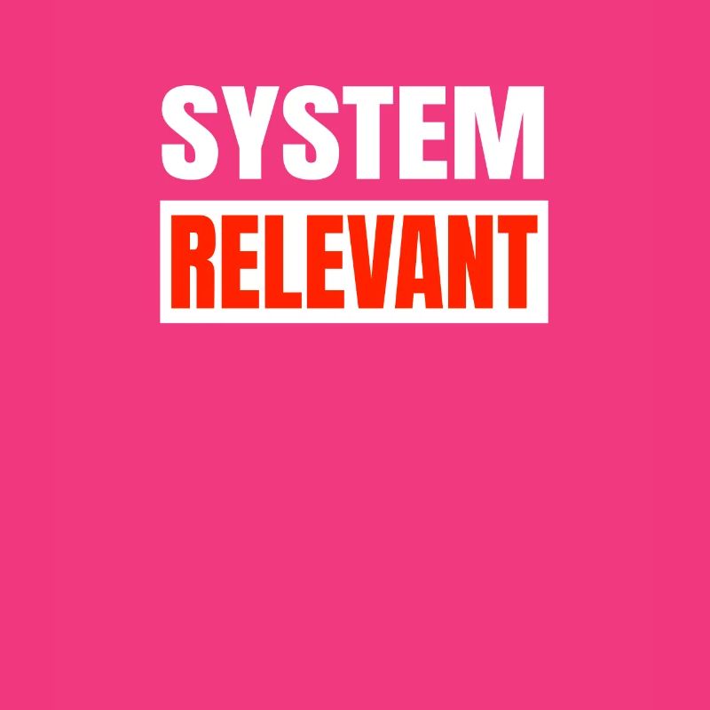 Systemrelevant System relevant