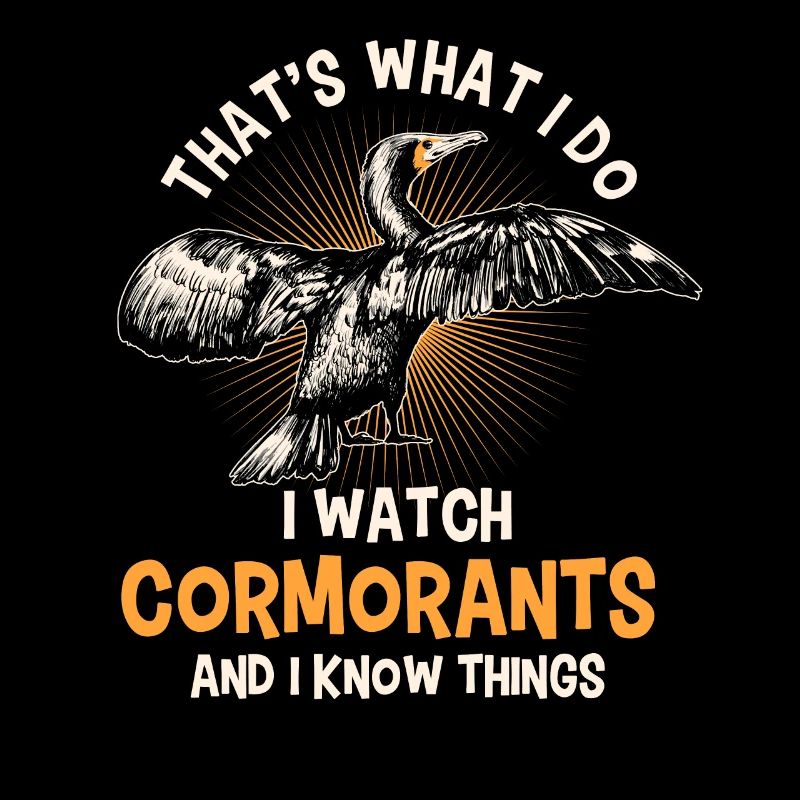 Cormorant Saying For Ornithologists