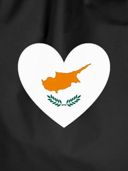Cyprus Flag Heart