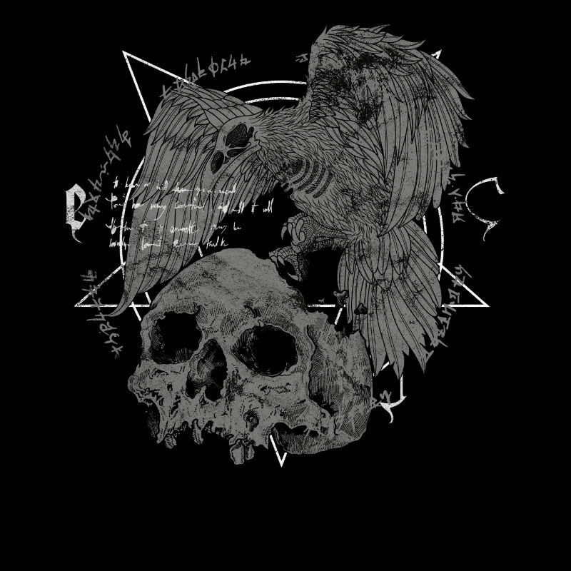 Gothic Skull Occult Costume | For