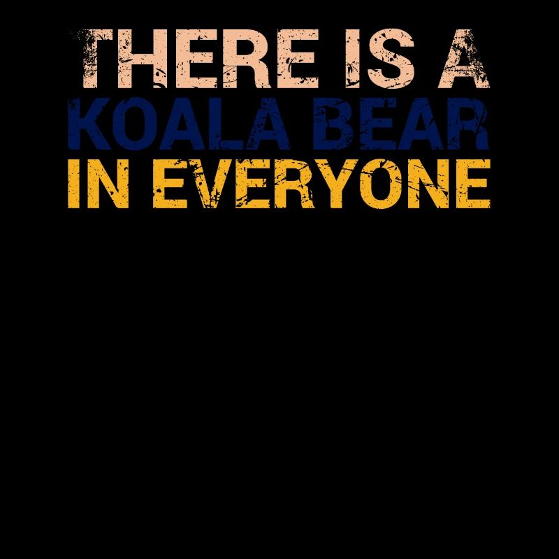 Il y a un ours koala dans chaque conception de koala