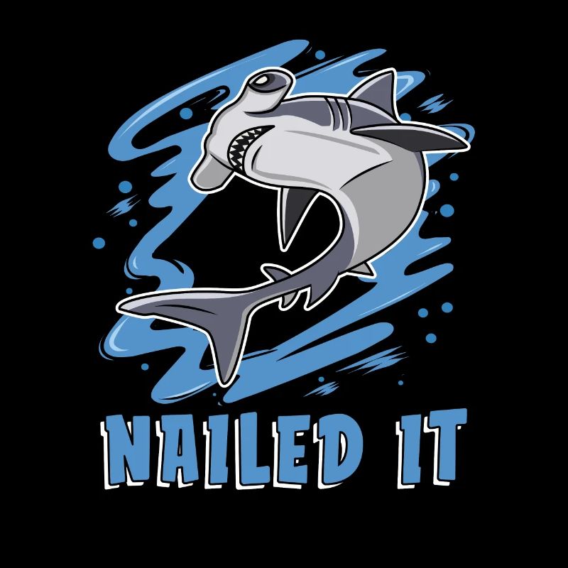 Nailed It Hammer Shark For Shark Lovers