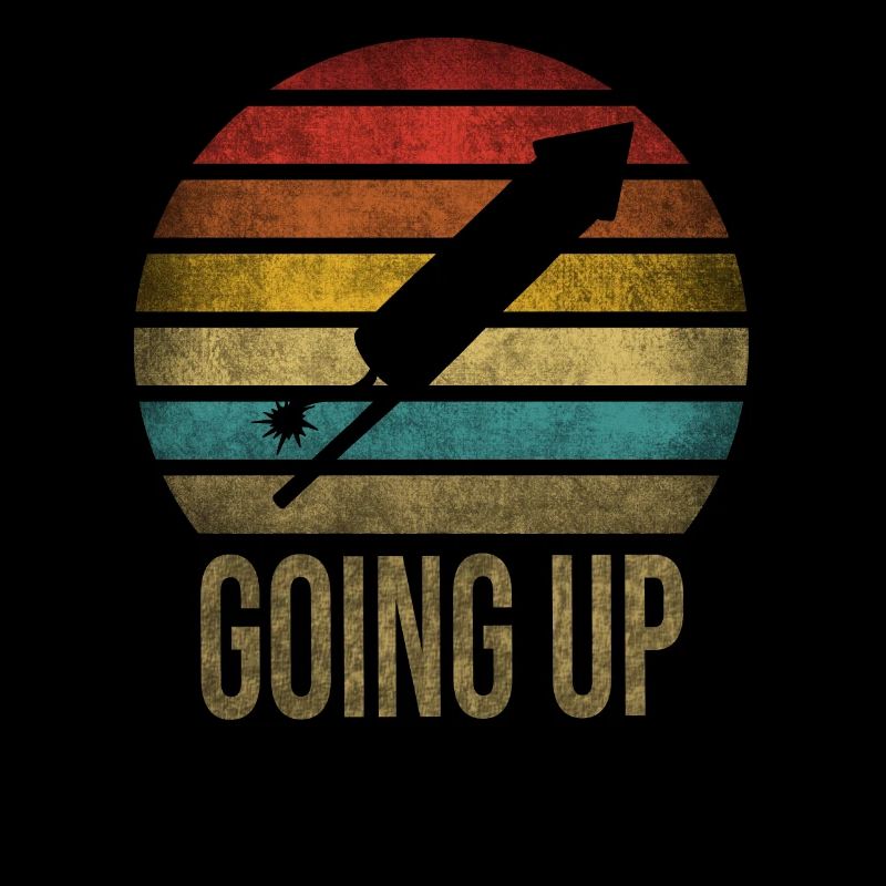 Fireworks Boom Rocket Going Up Launch Retro