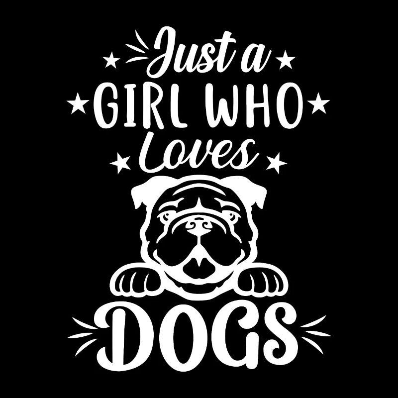 NUR EIN MÄDCHEN, DAS HUNDE LIEBT