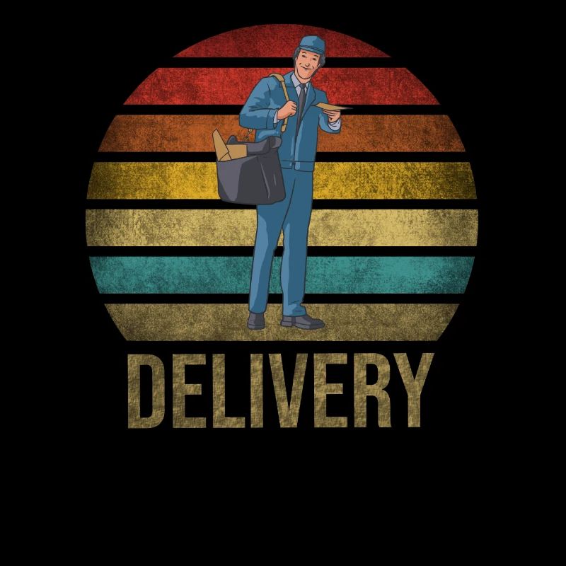Courrier de livraison Mailman Vous avez été servi