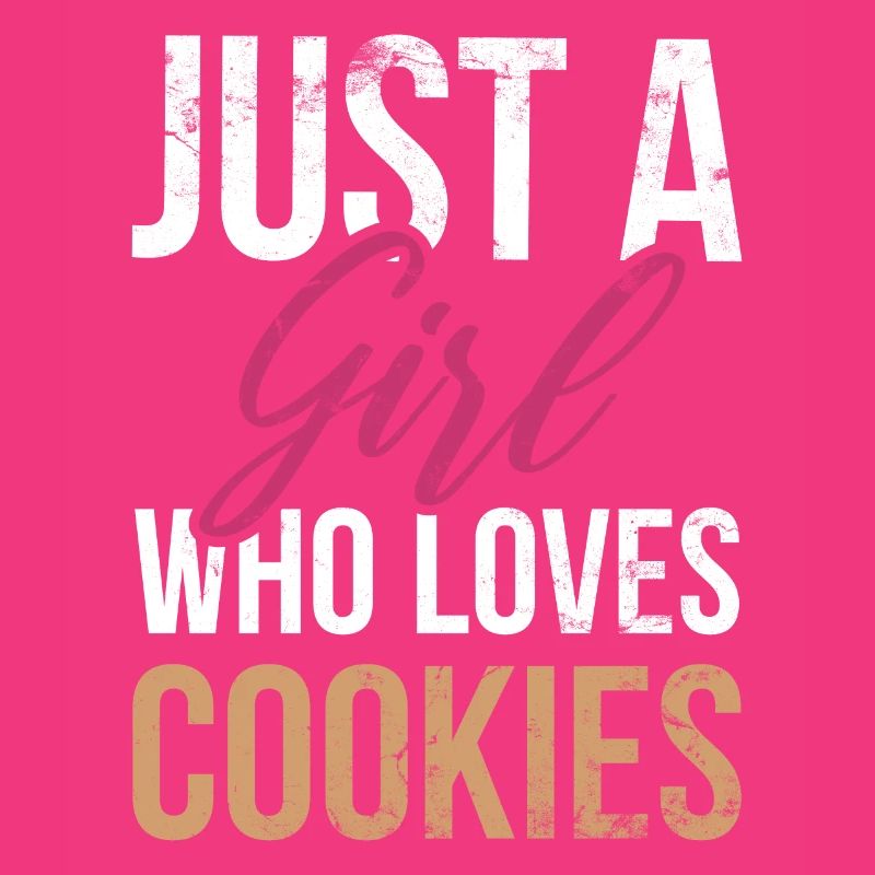 Nur Ein Mädchen, Das Kekse Zum Bäcker Oder Backen