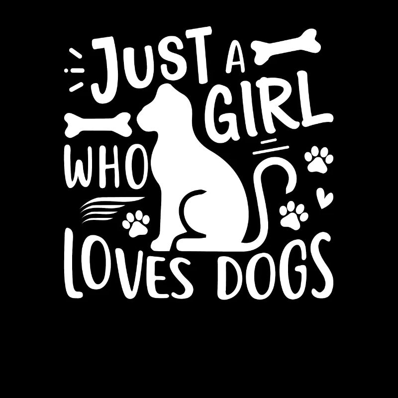 NUR EIN MÄDCHEN, DAS HUNDE LIEBT