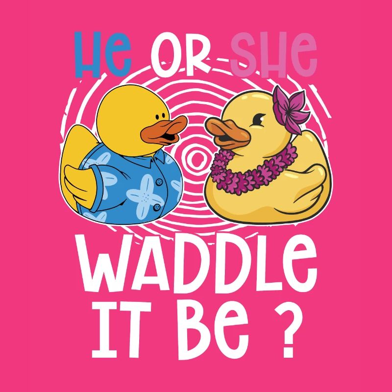 Er Oder Sie Watschelt Es Sein?