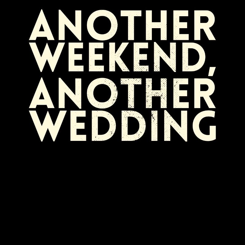 Another weekend, another wedding for