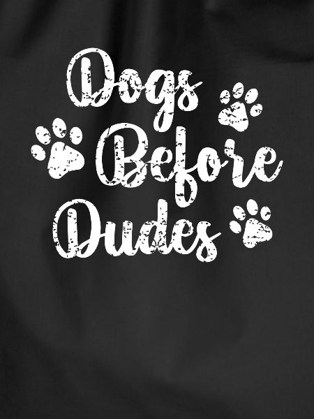 Hunde vor Dudes