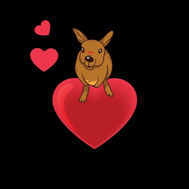 Süsses Känguru Geschenk