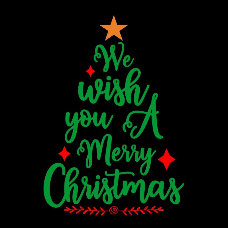 We wish you a Merry Christmas