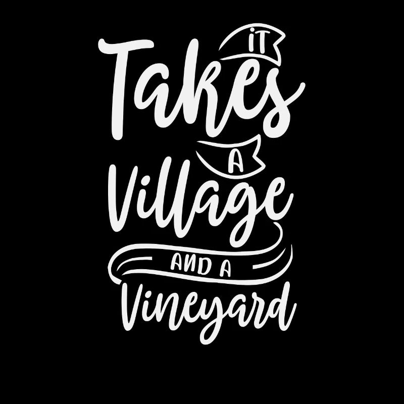 Village and vineyard
