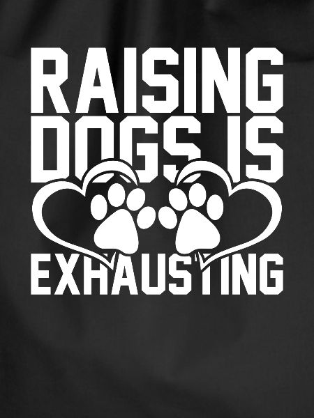 Dog training is exhausting