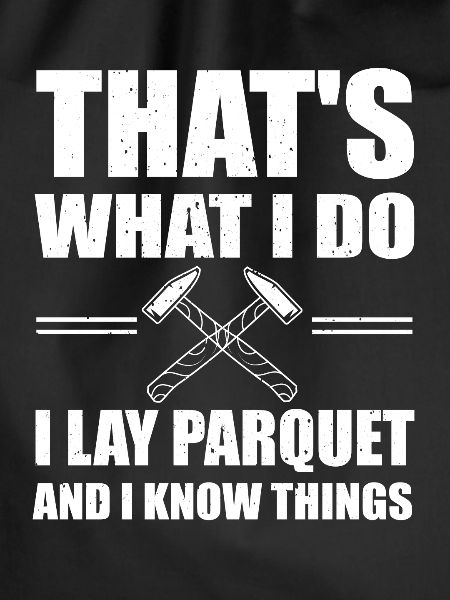 Funny Parquet Installer Shirt