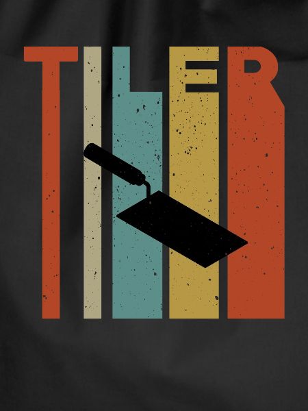 Retro tile trowel design