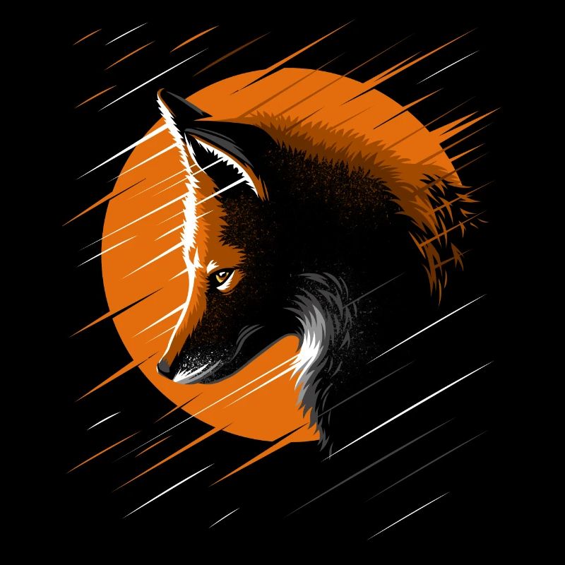 Orange fox