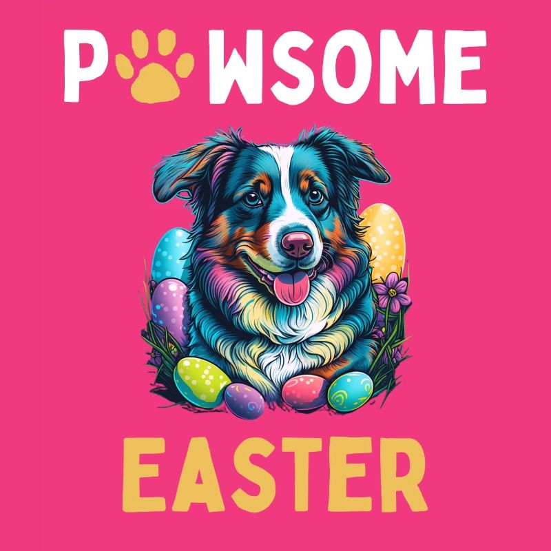 Australian Shepherd Easter Egg Hunter Gift Costume