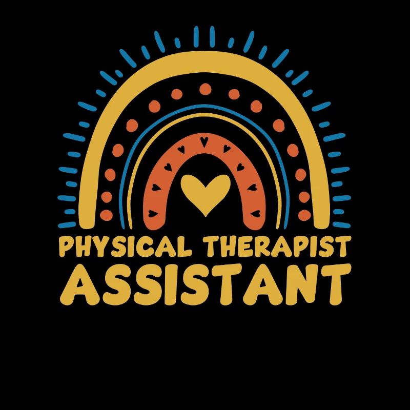 Cute Physiotherapist Assistant Rainbow