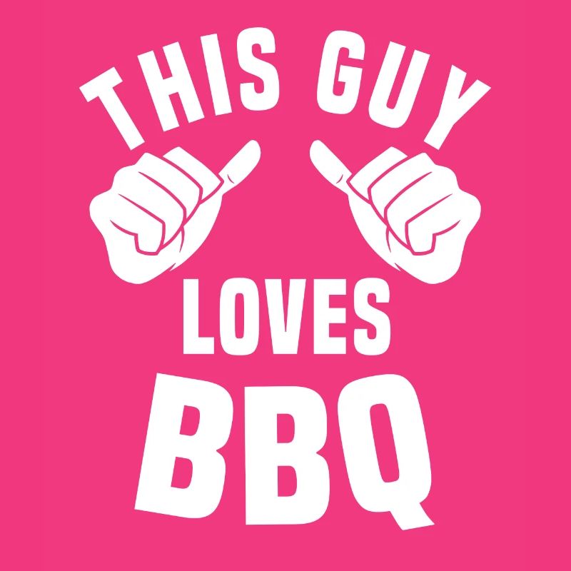 This guy loves BBQ