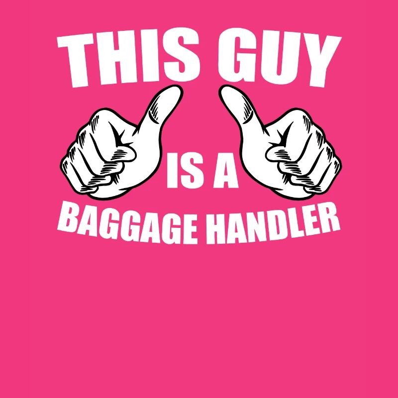 Funny baggage handler costume