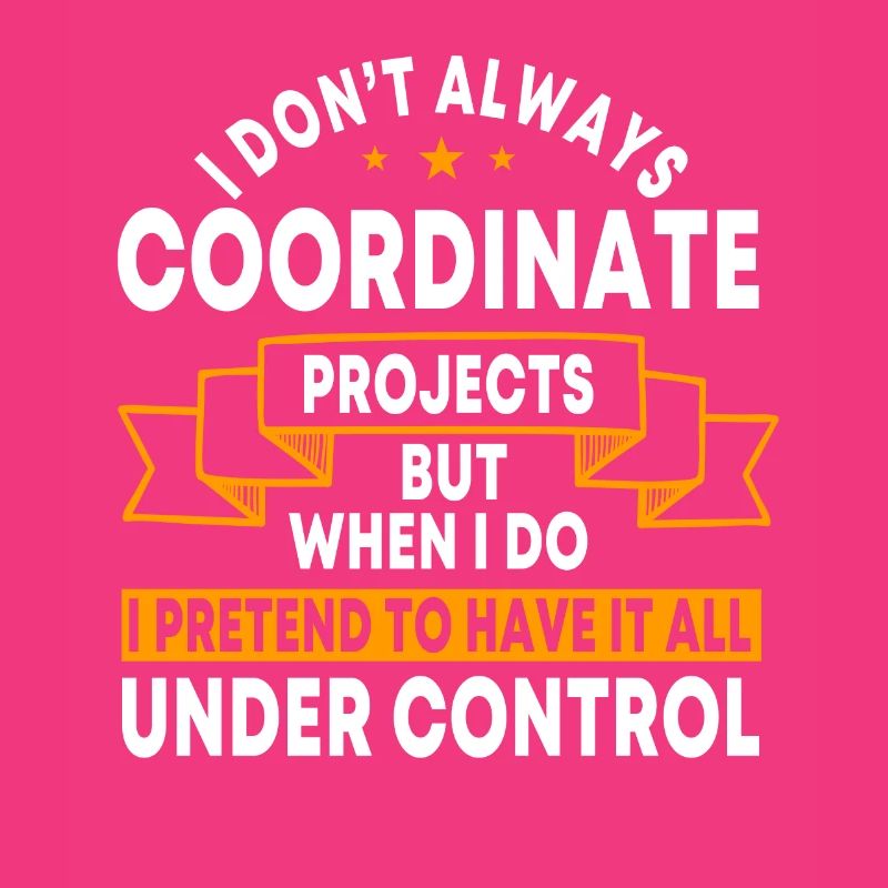 Funny Project Coordinator Design