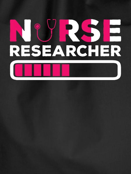 Nursing researcher in training