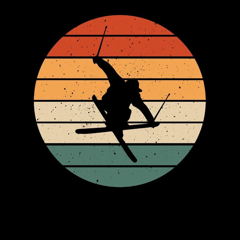 Retro Freestyle Ski Design