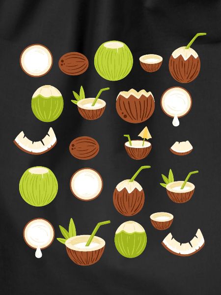 Retro Coconut Design