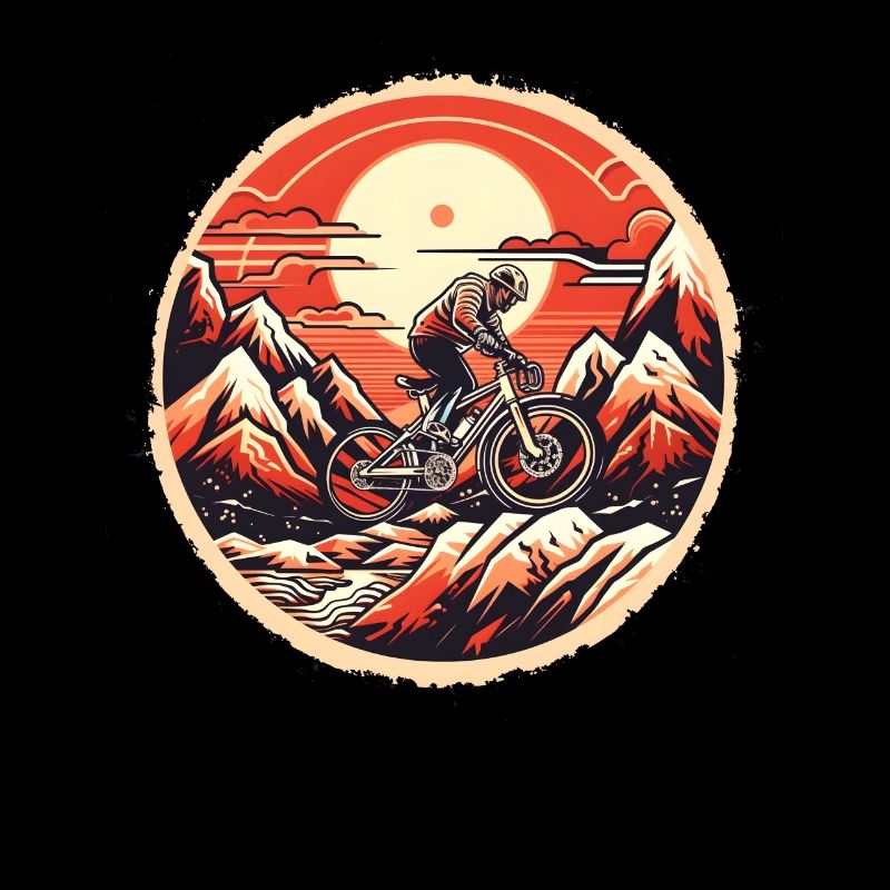 Mountain Biking 90s Colors