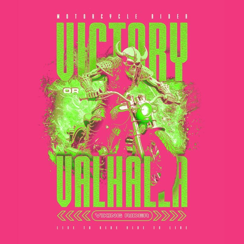 Motorrad Nordische Wikinger Sieg Oder Walhalla