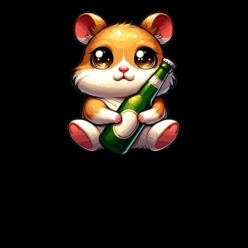 DÉLICIEUSE BIÈRE Hamster triste Meme