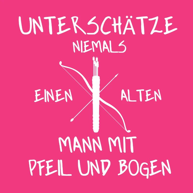 Bogenschießen Bogenschütze Hobby Geschenk Pfeil
