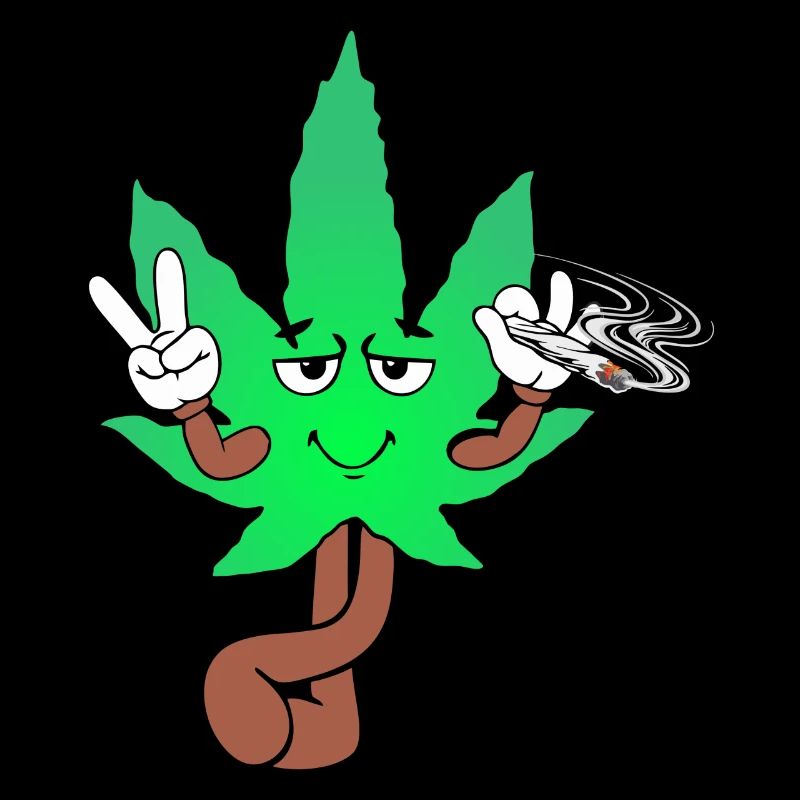 Der Bloom - Weed Cannabis Stoned Hanf Marihuana