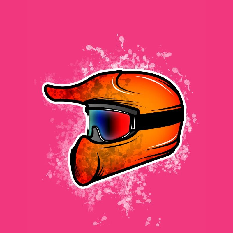 Motocross red