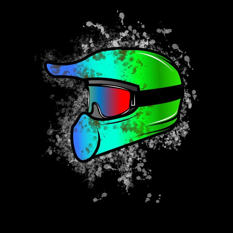 motocross Regenbogen