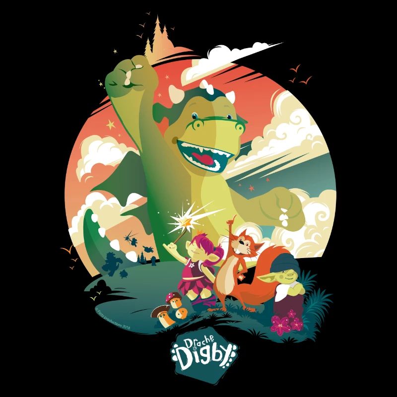 Dragon Digby is looking forward to adventure