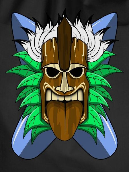 TIKI mask