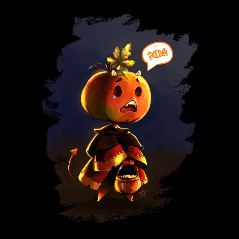 Halloween Kinderkürbis - Tricks oder Leckereien